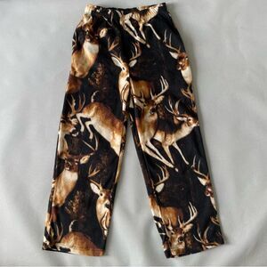 Fun Boxers Loungewear Deer Print Hunting Fleece Pants NWOT Men’s Size Medium